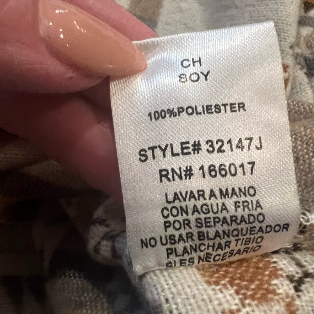 Rustic Western Print Button-Up Jacket - image 5